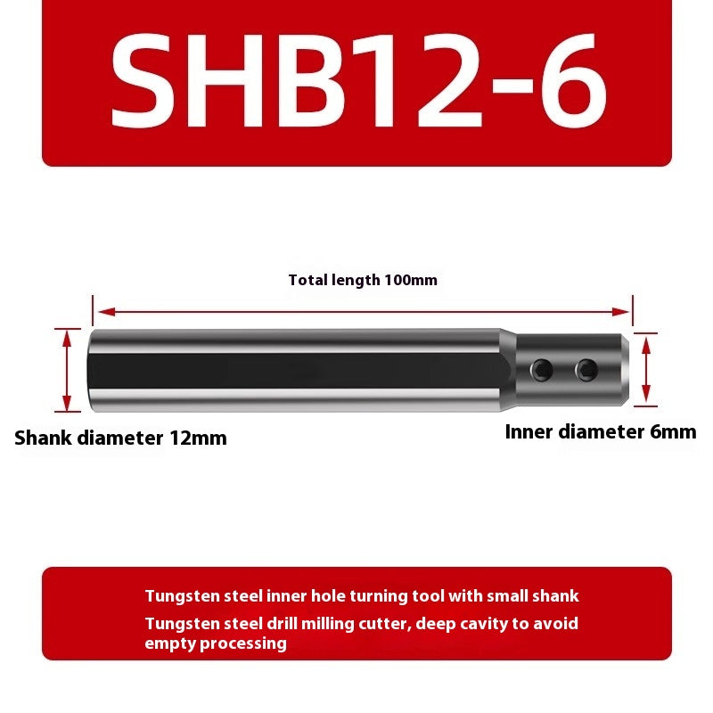 2089- CNC lathe small hole knife set SHB-25 small diameter tool holder inner hole jacket round handle CNC lathe D20 reducer sleeve Shandong Denso Pricision Tools Co.,Ltd.